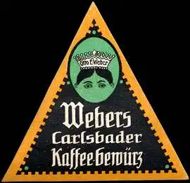 Otto E. Weber - Webers Carlsbader Kaffee - GewÃ¼rz