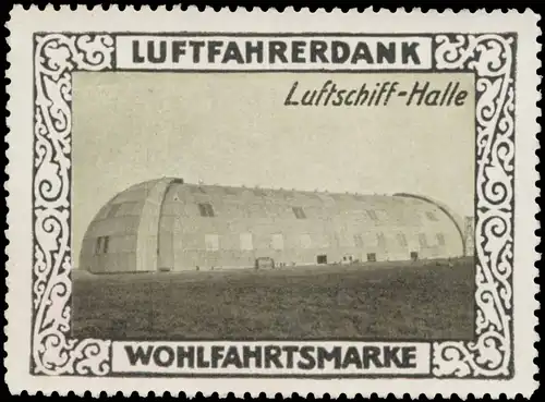 Zeppelin Luftschiff-Halle