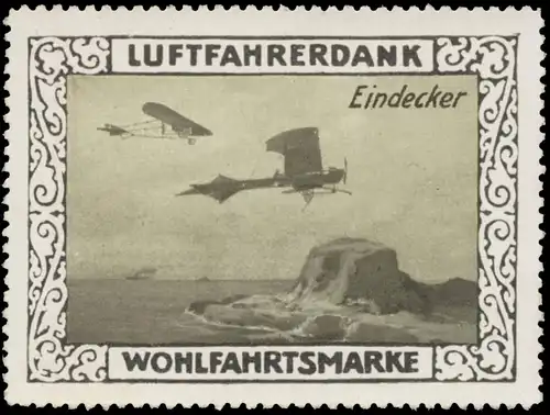 Eindecker Flugzeug