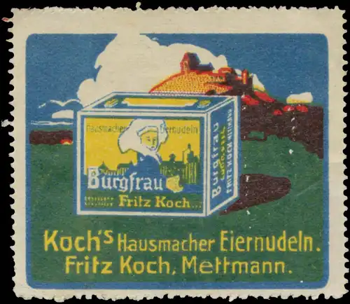 Burgfrau Kochs Hausmacher Eiernudeln