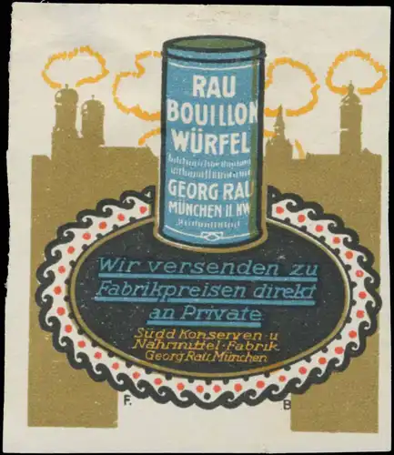 Rau Bouillon WÃ¼rfel