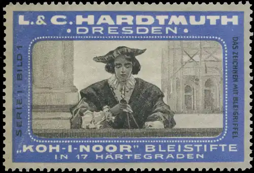 Das Zeichnen mit Bleigriffel