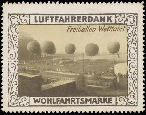 Freiballon Wettfahrt