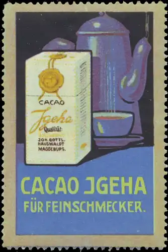 Kakao Igeha fÃ¼r Feinschmecker