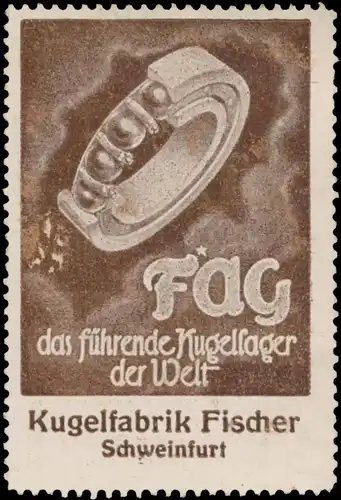 FAG das fÃ¼hrende Kugellager der Welt