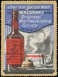 Waldrons Worcestersauce fÃ¼r Bouillon