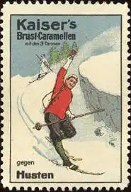 Ski-Fahren mit Kaisers Brustkaramellen
