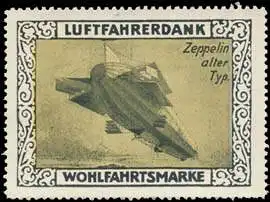 Zeppelin Luftschiff alter Typ