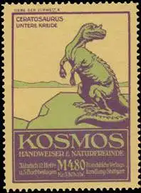 Ceratosaurus - Untere Kreide (Saurier)