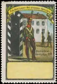 Bismarck als GardejÃ¤ger 1838