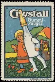 Crystall Gummisauger Nuckel fÃ¼rs Kind