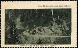 Schöner Weg in der Nähe von Zigana