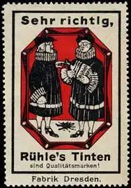 Sehr richtig, RÃ¼hles Tinten