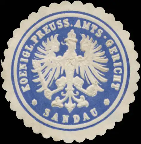 K.Pr. Amtsgericht Sandau