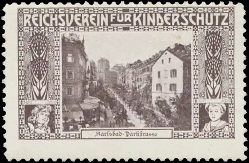 ParkstraÃe in Karlsbad