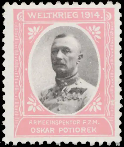 Armeeinspektor F.Z.M. Oskar Potiorek