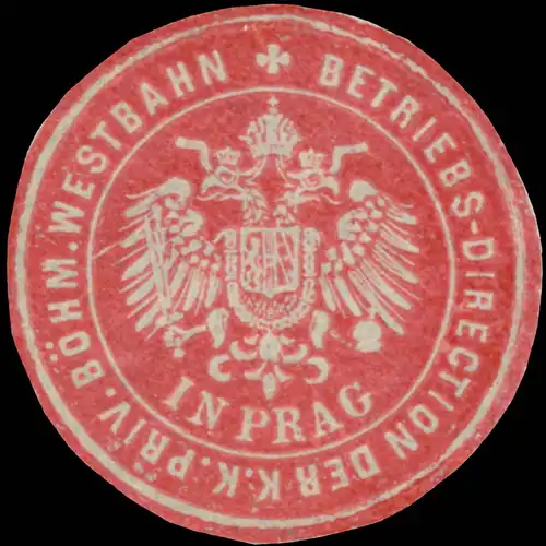 Betriebs-Direction der k.k.priv. BÃ¶hm. Westbahn