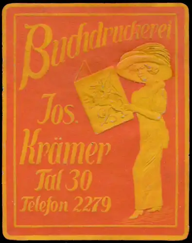 Buchdruckerei Jos. KrÃ¤mer