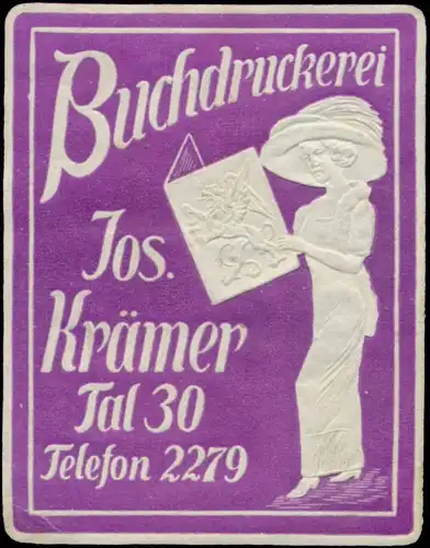 Buchdruckerei Jos. KrÃ¤mer