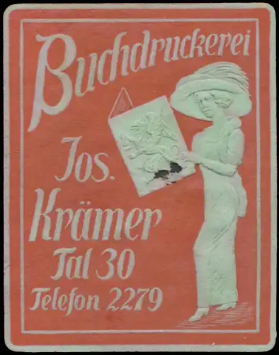 Buchdruckerei Jos. KrÃ¤mer