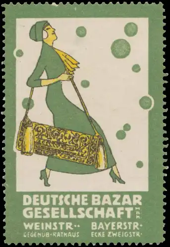 Frau mit Tasche