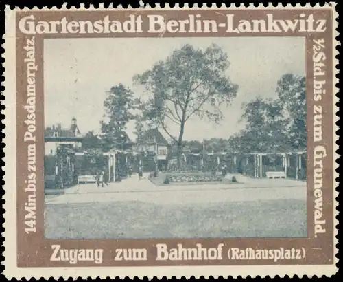 Zugang zum Bahnhof (Rathausplatz)