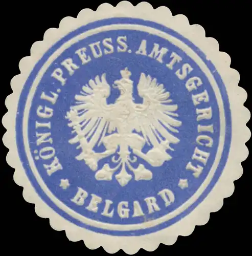 K.Pr. Amtsgericht Belgard