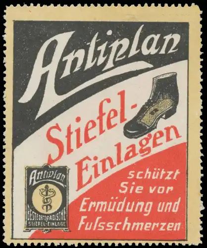 Antiplan Stiefel-Einlagen