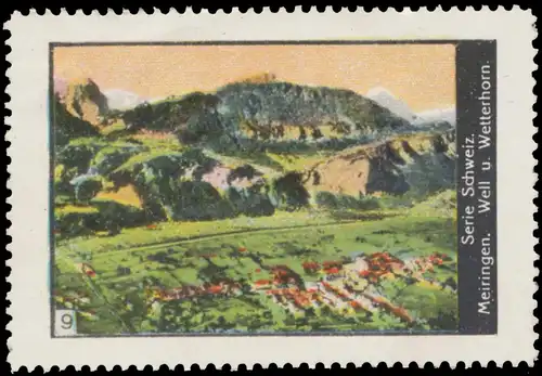 Meiringen Well- und Wetterhorn