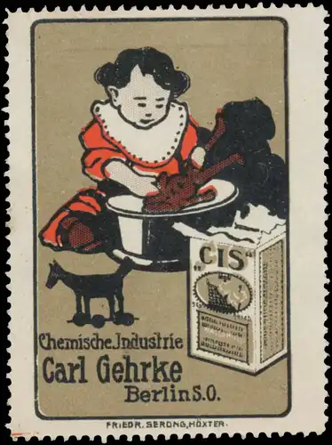 Kind mit CIS Waschmittel