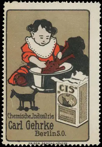 Kind mit CIS Waschmittel