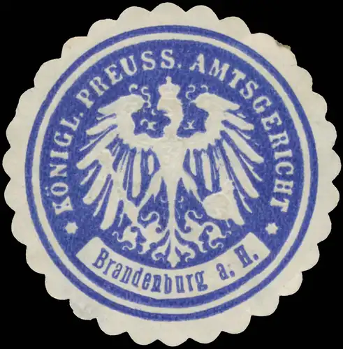 K.Pr. Amtsgericht Brandenburg/Havel