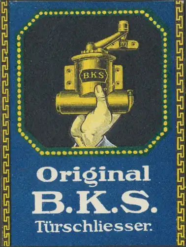 Original B.K.S. TÃ¼rschliesser