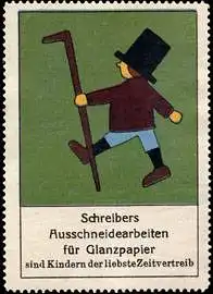 Schreibers Ausschneidearbeiten für Glanzpapier