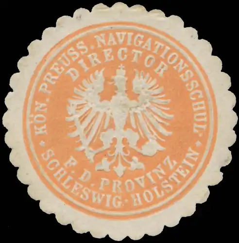 Director K.Pr. Navigationsschule f.d. Provinz Schleswig-Holstein