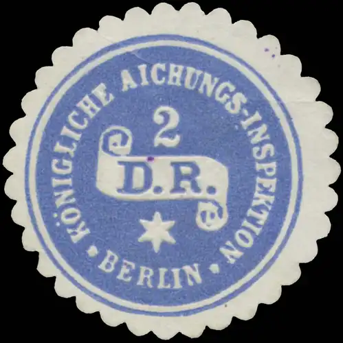 K. Aichungs-Inspektion 2 Berlin