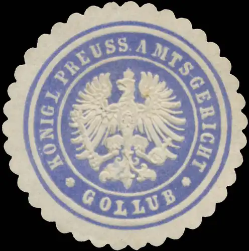 K.Pr. Amtsgericht Gollub (Pommern)