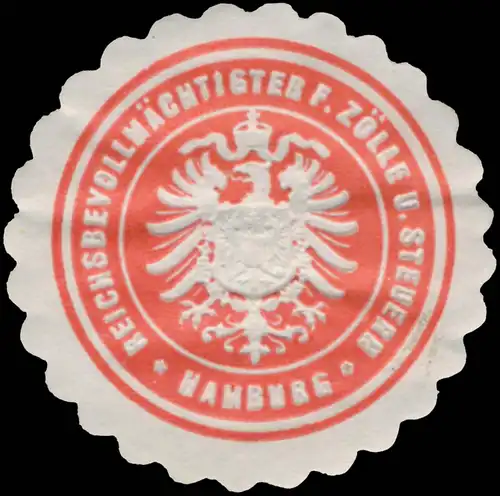 Reichsbevollmächtiger für Zölle und Steuern