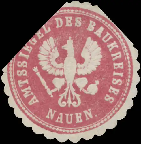 Amtssiegel des Baukreises Nauen