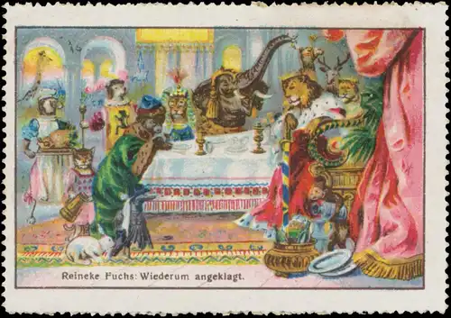 Reineke Fuchs: Wiederum angeklagt