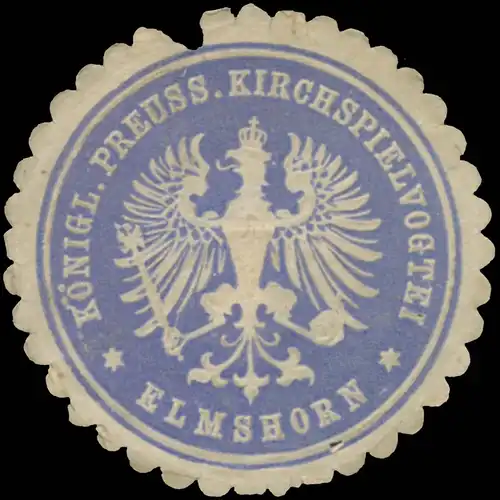 K.Pr. Kirchspielvogtei Elmshorn