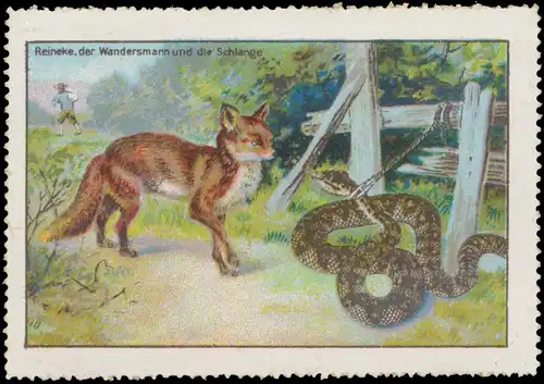 Reineke der Wandersmann und die Schlange