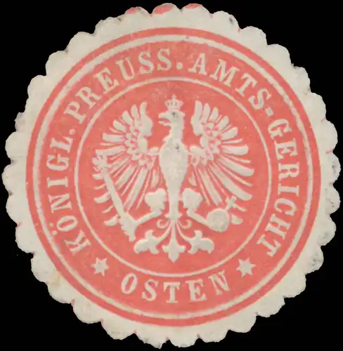 K.Pr. Amtsgericht Osten