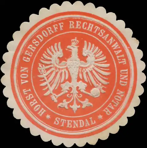 Horst von Gersdorff Rechtsanwalt und Notar