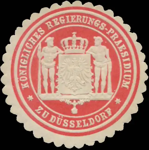 K. Regierungs-PrÃ¤sidium zu DÃ¼sseldorf