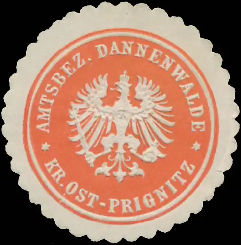 Amtsbezirk Dannenwalde Kreis Ost-Prignitz