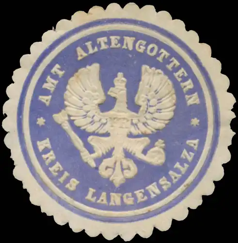 Amt Altengottern Kreis Langensalza