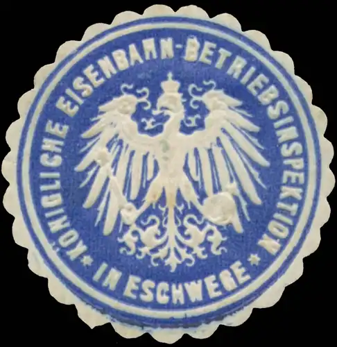 K. Eisenbahn-Betriebsinspektion in Eschwege