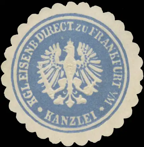 Kanzlei K. Eisenbahn Direction zu Frankfurt/Main