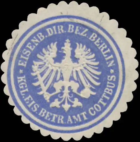 K. Eisenbahn Betriebsamt Cottbus